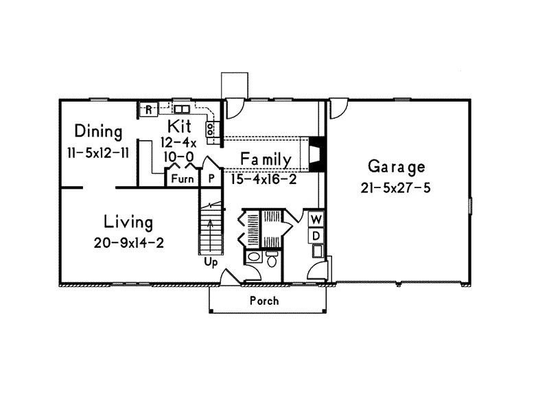 Country House Plan First Floor - Farmington Country Tudor Home 001D-0063 - Search House Plans and More
