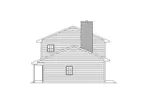 Tudor House Plan Right Elevation - Farmington Country Tudor Home 001D-0063 - Search House Plans and More