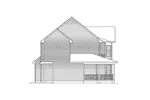 Craftsman House Plan Left Elevation - Charleston Country Farmhouse 001D-0064 - Search House Plans and More