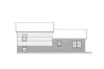 Colonial House Plan Rear Elevation - Old Hickory Traditional Home 001D-0065 - Shop House Plans and More