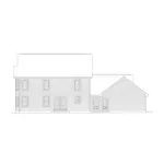 Southern House Plan Rear Elevation - Belmont Country Home 001D-0066 - Search House Plans and More