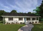 House Plan Front of Home 001D-0067