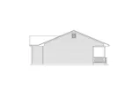 Cabin & Cottage House Plan Left Elevation - Delta Queen II Country Home 001D-0068 - Search House Plans and More