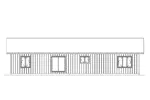 Ranch House Plan Rear Elevation - Inverness I Country ranch Home 001D-0069 - Search House Plans and More