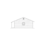 Ranch House Plan Right Elevation - Burlington I Country Ranch Home 001D-0072 - Search House Plans and More