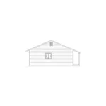 Cabin & Cottage House Plan Left Elevation - Burlington II Country Home 001D-0073 - Search House Plans and More