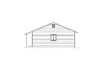 Country House Plan Right Elevation - Burlington II Country Home 001D-0073 - Search House Plans and More