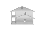 Country House Plan Right Elevation - Country Charm II Farmhouse 001D-0075 - Search House Plans and More