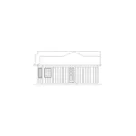 Vacation House Plan Right Elevation - Cambridge Ranch Vacation Home 001D-0076 - Search House Plans and More