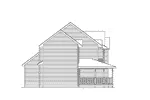 Country House Plan Left Elevation - Williamsburg Southern Home 001D-0078 - Shop House Plans and More