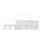 Southern House Plan Rear Elevation - Williamsburg Southern Home 001D-0078 - Shop House Plans and More