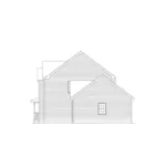 Southern House Plan Right Elevation - Williamsburg Southern Home 001D-0078 - Shop House Plans and More