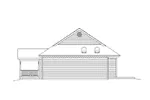 Country House Plan Right Elevation - Savannah Ranch Home 001D-0080 - Shop House Plans and More