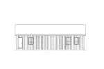 Country House Plan Rear Elevation - Pinehurst I Ranch Home 001D-0081 - Shop House Plans and More