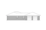 Ranch House Plan Left Elevation - Sequoia II Colonial Ranch Home 001D-0084 - Shop House Plans and More