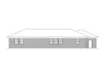 Ranch House Plan Rear Elevation - Sequoia II Colonial Ranch Home 001D-0084 - Shop House Plans and More