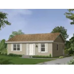 House Plan Front of Home 001D-0088