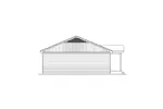 Ranch House Plan Left Elevation - Ashland Ranch Home 001D-0091 - Search House Plans and More