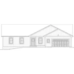 Cabin & Cottage House Plan Front Elevation - Corwin Ranch Home 001D-5041 | House Plans and More