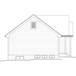 Cabin & Cottage House Plan Left Elevation - Corwin Ranch Home 001D-5041 | House Plans and More