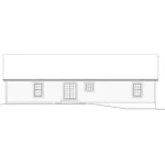 Cabin & Cottage House Plan Rear Elevation - Corwin Ranch Home 001D-5041 | House Plans and More