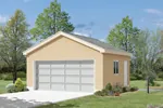 Economical two-car garage is an easy-to-build choice