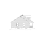 Ranch House Plan Left Elevation - Ryland Ranch Home 005D-0001 - Shop House Plans and More