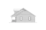 Colonial House Plan Right Elevation - Ryland Ranch Home 005D-0001 - Shop House Plans and More