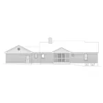 Country House Plan Rear Elevation - Rockwood Country Ranch Home  006D-0003 - Shop House Plans and More