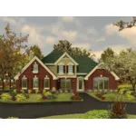 Traditional House Plan Front Photo 01 - Osborne Traditional Home 007D-0001 - Shop House Plans and More