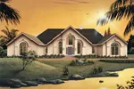 House Plan Front of Home 007D-0002