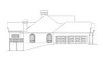 Ranch House Plan Left Elevation - Clayton Atrium Ranch Home 007D-0002 - Search House Plans and More