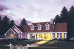 House Plan Front of Home 007D-0004