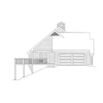 Cape Cod & New England House Plan Left Elevation - Southton Traditional Home 007D-0004 - Shop House Plans and More