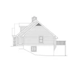 Cape Cod & New England House Plan Right Elevation - Southton Traditional Home 007D-0004 - Shop House Plans and More