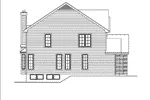 Traditional House Plan Left Elevation - Johnsbrook Traditional Home 007D-0005 - Search House Plans and More