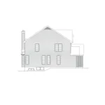 Traditional House Plan Left Elevation - Johnsbrook Traditional Home 007D-0005 - Search House Plans and More