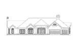 Sunbelt House Plan Front Elevation - Altamont Ranch Home 007D-0007 - Search House Plans and More