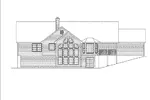 Traditional House Plan Rear Elevation - Foxbury Atrium Ranch Lovely Home 007D-0010 - Search House Plans and More