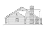 Ranch House Plan Left Elevation - Gardenview Contemporary Home 007D-0012 - Search House Plans and More