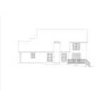 Sunbelt House Plan Right Elevation - Norwick Traditional Home 007D-0014 - Shop House Plans and More