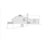 Country House Plan Left Elevation - Lawrenceville Ranch Home 007D-0018 - Shop House Plans and More