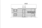 Vacation House Plan Rear Elevation - Lawrenceville Ranch Home 007D-0018 - Shop House Plans and More