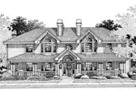 Multi-Family House Plan Front Image of House - Staunton Fourplex Multi-Family 007D-0021 - Shop House Plans and More