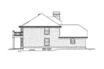 Tudor House Plan Left Elevation - Pasadena Fourplex Multi-Family 007D-0022 - Shop House Plans and More