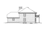 Tudor House Plan Right Elevation - Pasadena Fourplex Multi-Family 007D-0022 - Shop House Plans and More