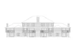 Multi-Family House Plan Rear Elevation - Forest Hill Fourplex Home 007D-0023 - Search House Plans and More