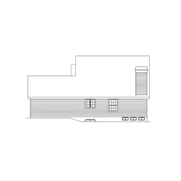 Country House Plan Right Elevation - Countryridge Farmhouse Duplex 007D-0024 - Search House Plans and More