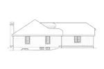 Contemporary House Plan Left Elevation - Highland Multi-Family Duplex 007D-0025 - Search House Plans and More