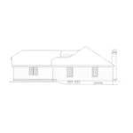 Ranch House Plan Right Elevation - Highland Multi-Family Duplex 007D-0025 - Search House Plans and More